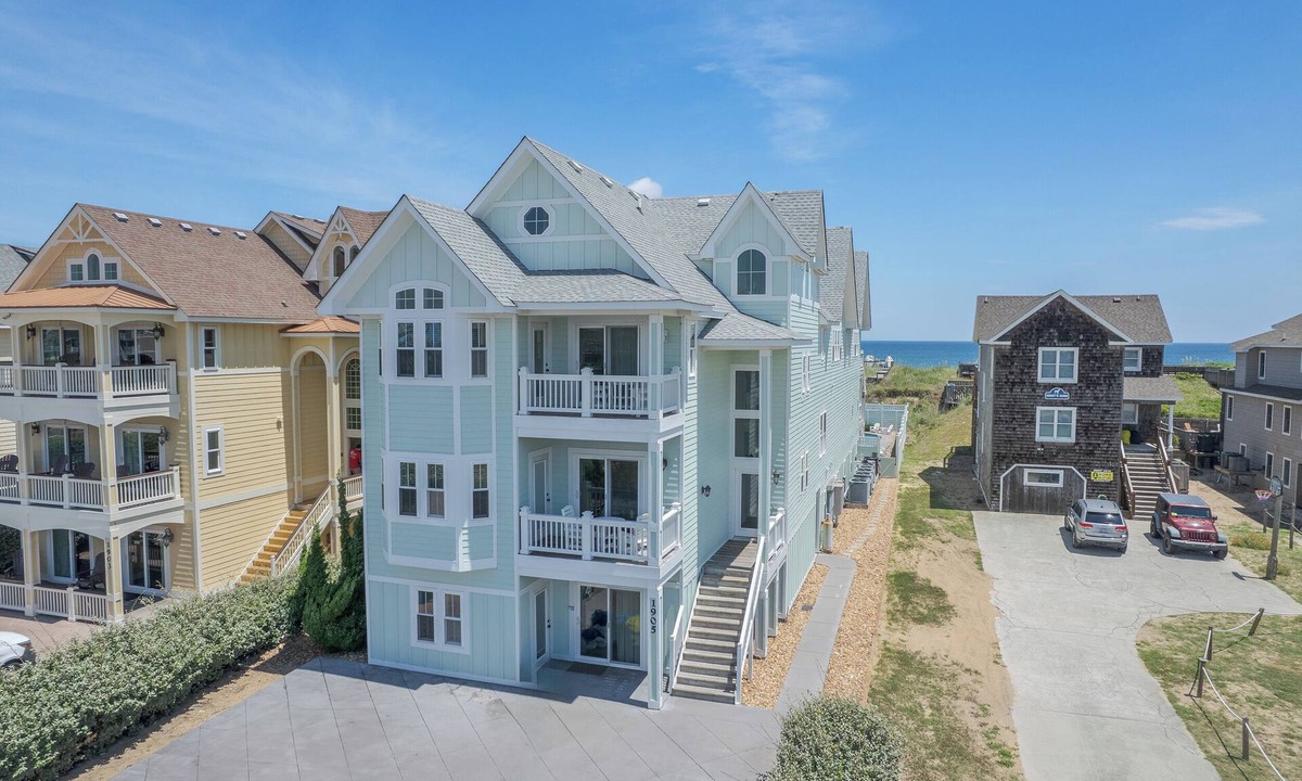 Kill Devil Hills House | 5387- Seas the Day, Oceanfront Luxury | Pool, Theater & Sleeps 30