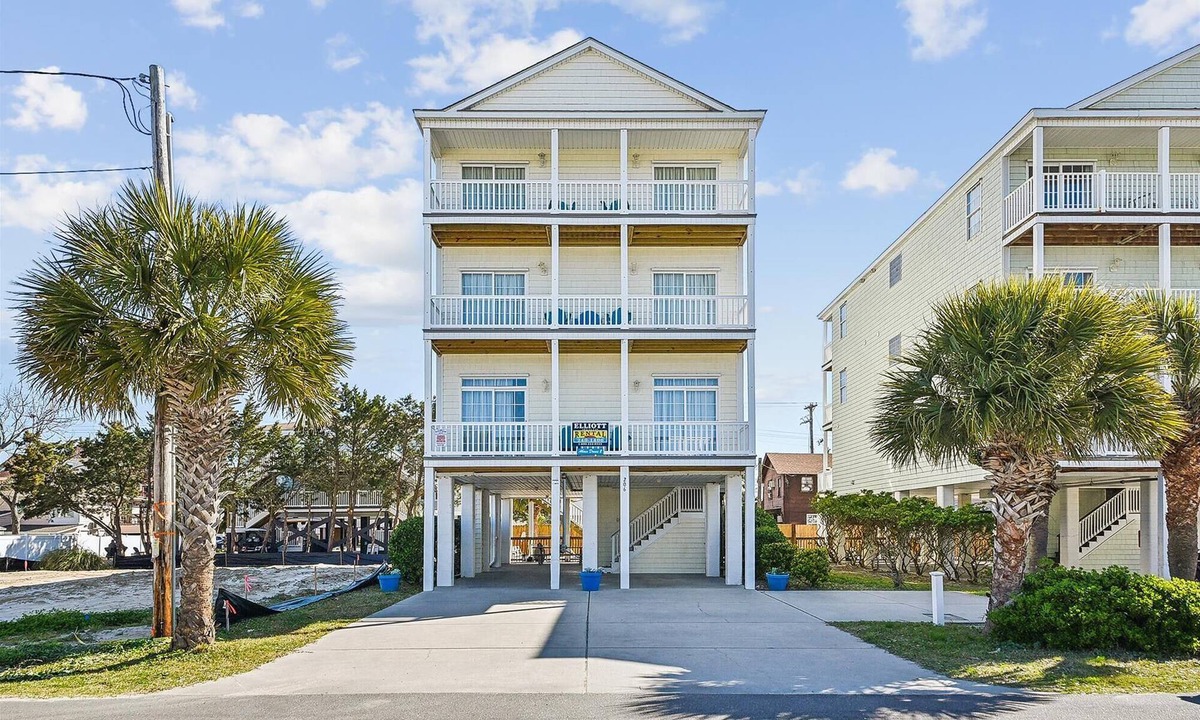 Cherry Grove Beach House | Abaco Dunes 2 - Private Pool, Game Room - Walk to Beach