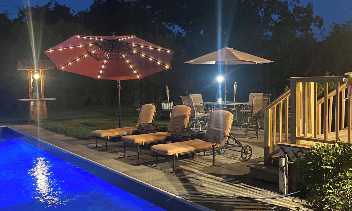 Tuckahoe House | Luxury Hamptons Escape: 20x40 Heated Pool, Private Home Theater & Outdoor Oasis