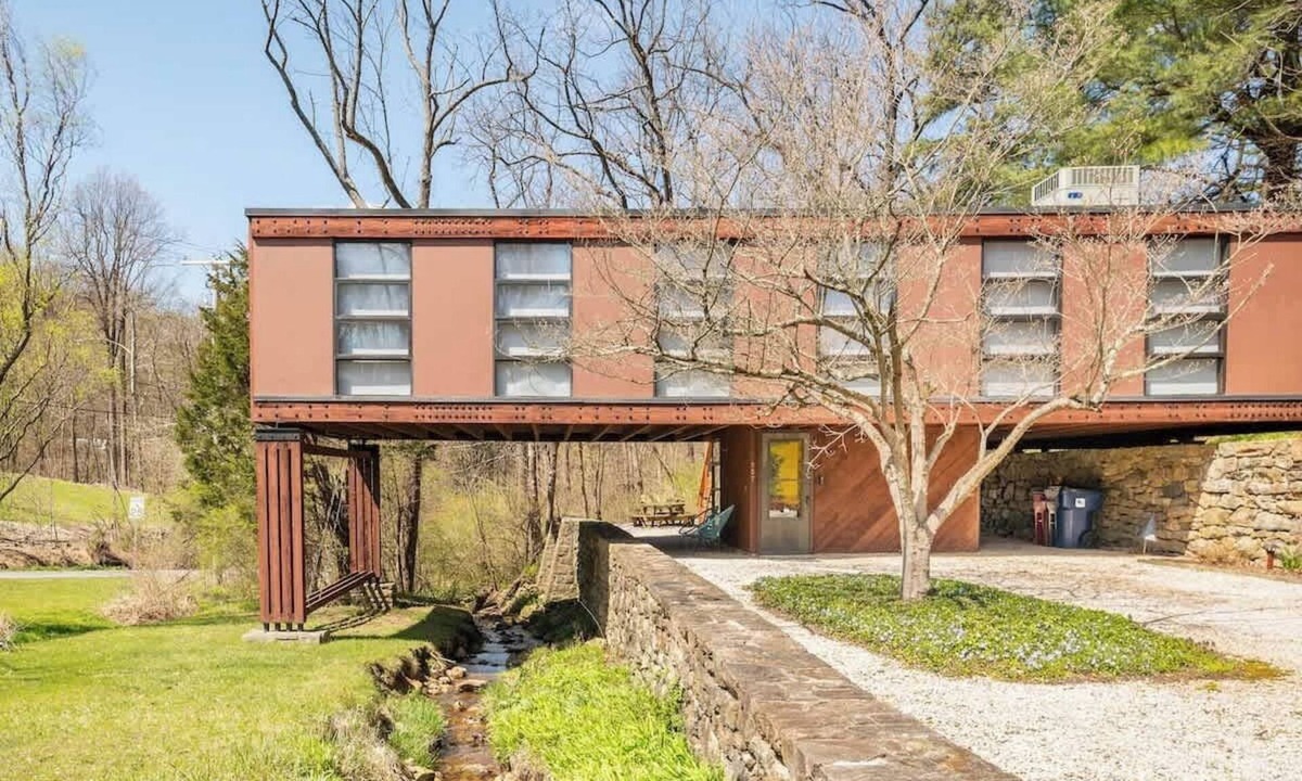 Wernersville House | Mid-Century Modern Escape with Secluded Hot Tub & Cozy Fire Pit