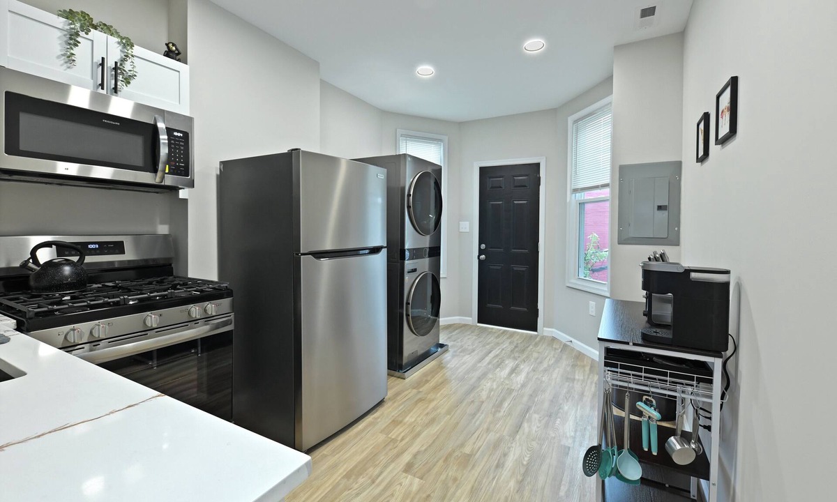 Penn North Apartment | Parkside Gem: Luxe & Roomy by Historic Druid Hill l WIFI l Entire Unit