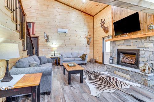 Forest City House | Pet-Friendly Yard! Nature Escape in Forest City