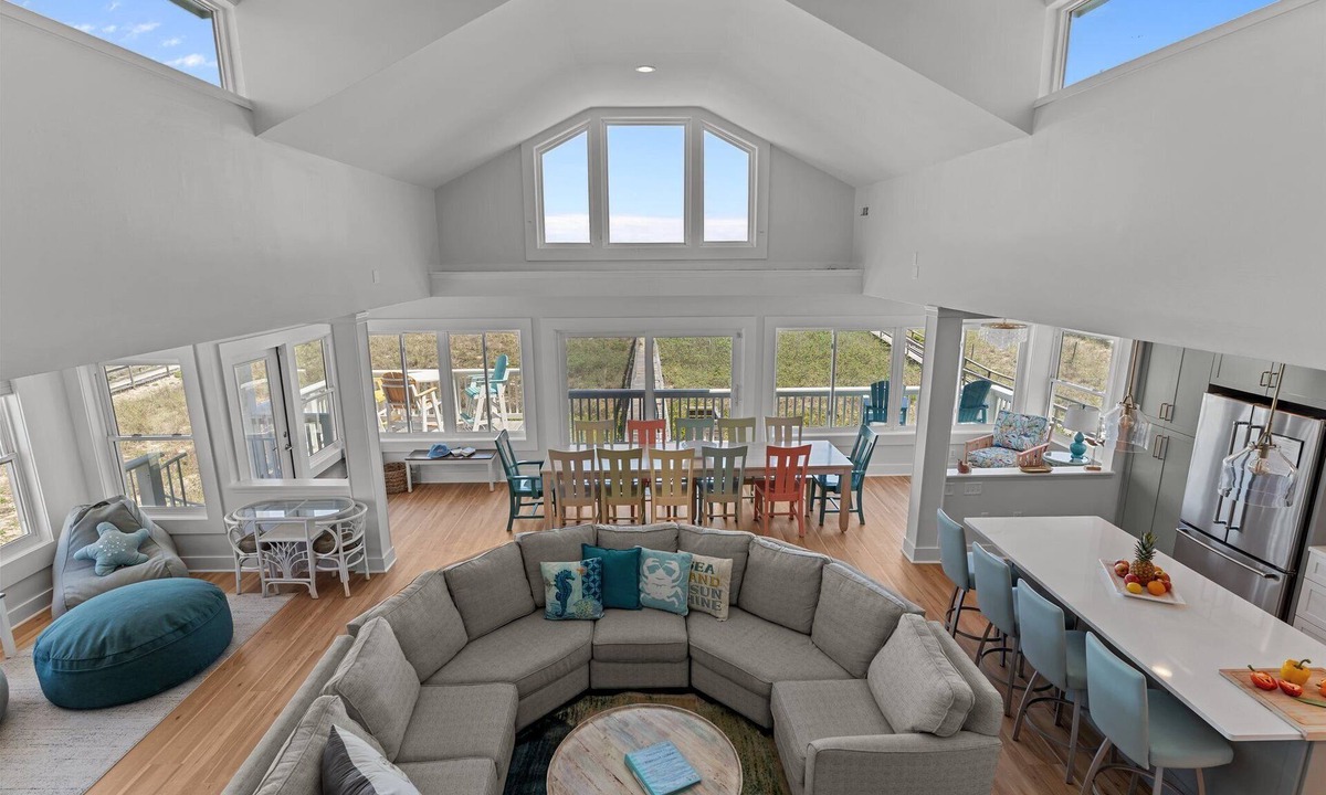 North Carolina Coast House | Sand By Me, 10BR Oceanfront Home w/Private Pool, 2 Kitchens, Sleeps 24