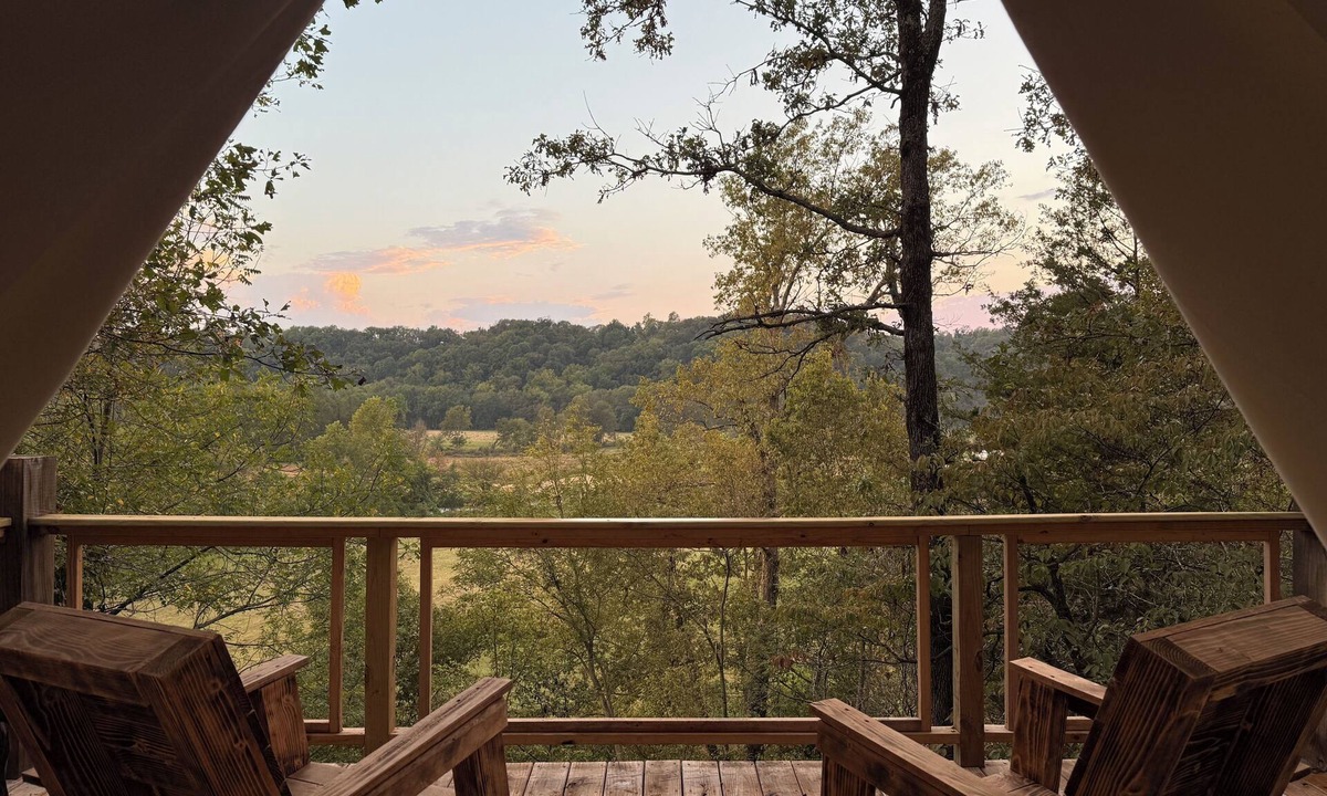 Gentry Cabin | Secluded and romantic: The perfect glamping getaway guests are loving!
