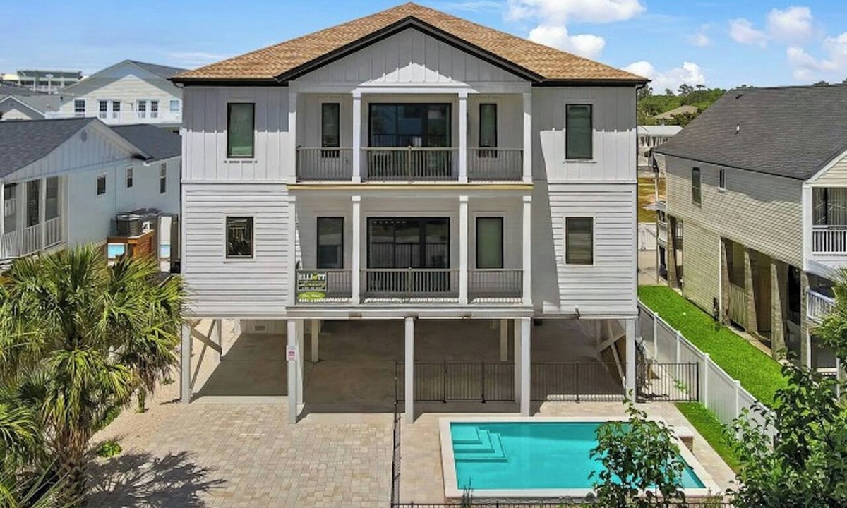 Windy Hill House | Sleeps 28-Blue Whale-Pool-12 Bedrooms & 4 Kitchens