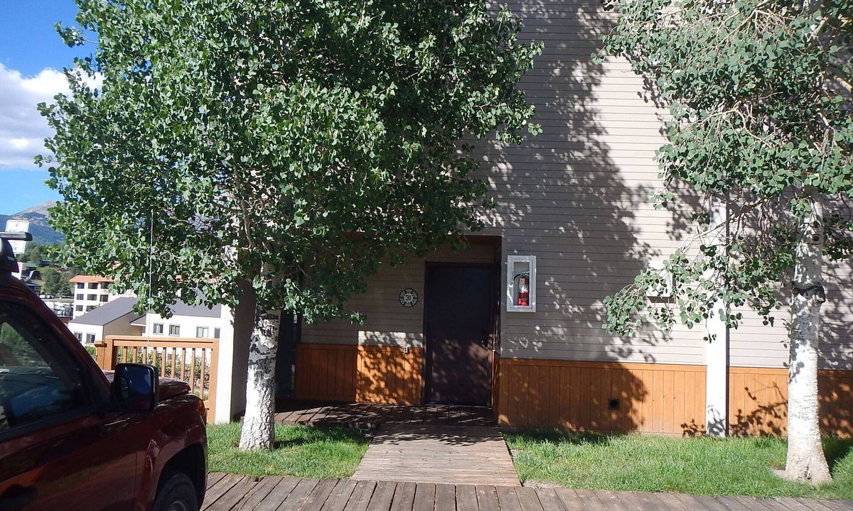 Mount Crested Butte Condo | Super location for your Summer vacation! Hiking, Biking, Wild flowers.