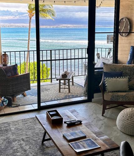 Maalaea Apartment | This place is different! Award winning! Oceanfront, View View!