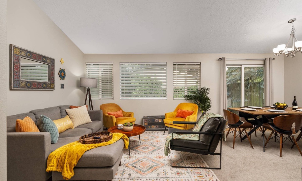 Sherwood - Tualatin South House | Tualatin Getaway at Makah Meadows | Game Garage, Fire Table, Stylish Comfort & Great Location
