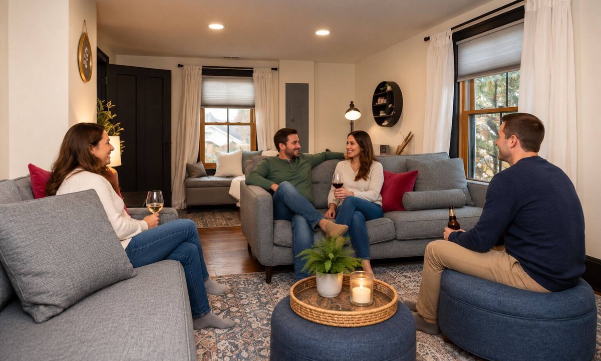 Bridgewater Apartment | Warm & Inviting Farmhouse Loft | Walk to River, Dining, Shopping & Bridgewater College
