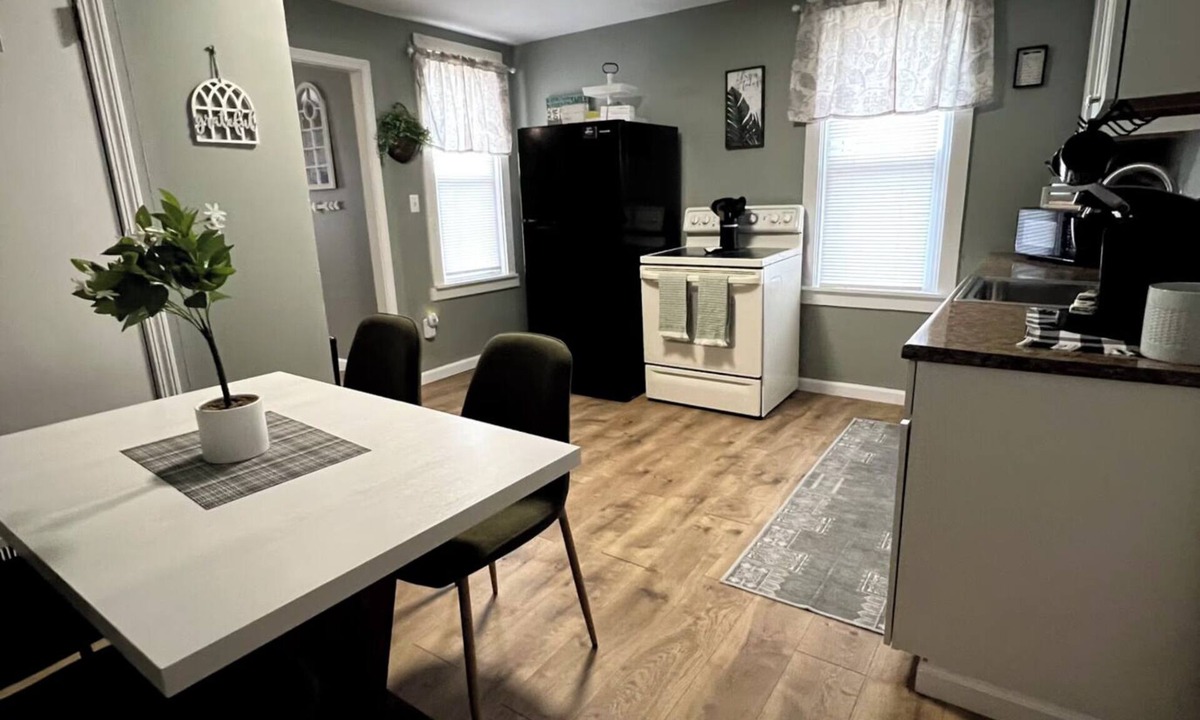 Springfield House | Welcome to Red and Ready! Pet Friendly. AC's in both bedrooms for comfort.