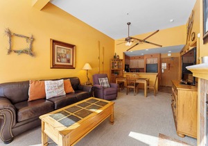 Lakeside Condo w/Mountain & Lake Views from Balcony, Steps to Shops/Dining!