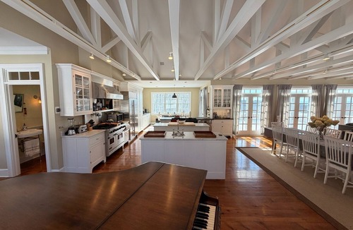 East Chatham House | 120-Acre Private Estate: Heated Pool, Fire Pit, Apple Orchard, Catskills Views
