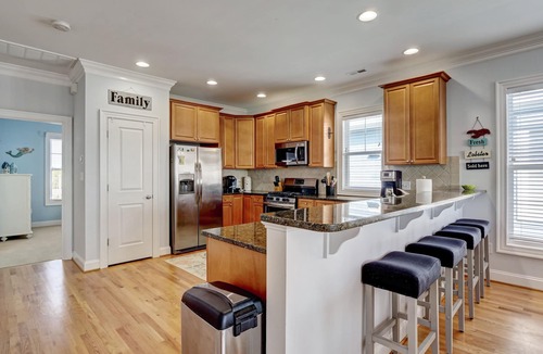 Kure Beach House | 5 bedroom,4 bath! Elevator! 2 min. to the ocean! Only thing missing is you!