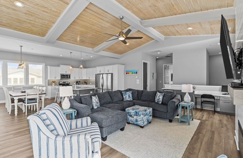 Yaupon Beach House | 6BR Oceanfront Sanctuary: Pool, Elevator, Near Pier & More