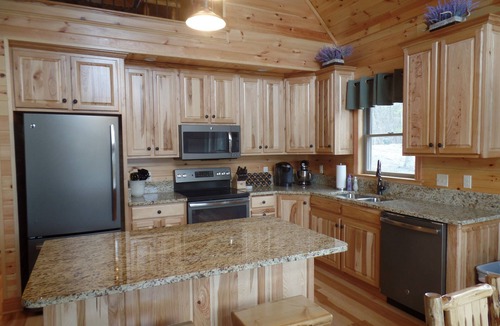 Berkeley Springs Cabin | A luxurious cabin quietly tucked away in the woods, dog-friendly, Fiber WiFi