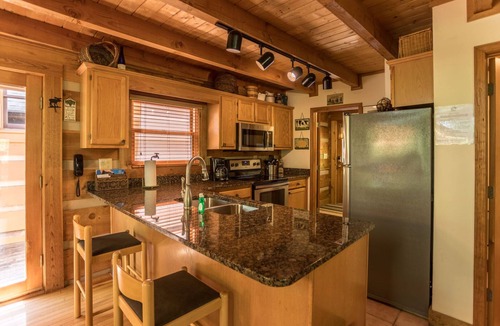 Sugar Grove Cabin | Almost Heaven: Pet-Friendly Cabin with Yard and Hot Tub in Valle Crucis - Walk to River