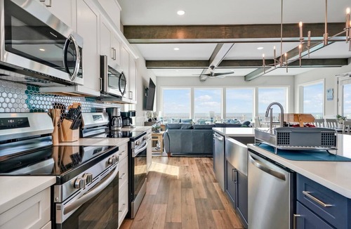 Long Beach House | Aquila West: Expansive 12-bedroom oceanfront retreat with private pool, elevator and dog friendly