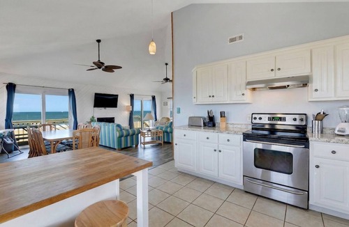 South Nags Head House | Beach Renourishment Complete! As Close As You Can Get! Oceanfront Panoramic View
