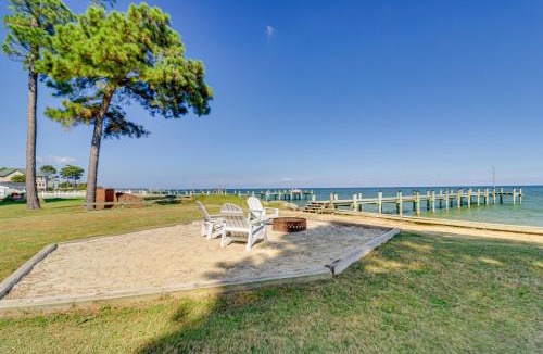Point Lookout House | Beachy Maryland A-Frame: Steps to Chesapeake Bay!
