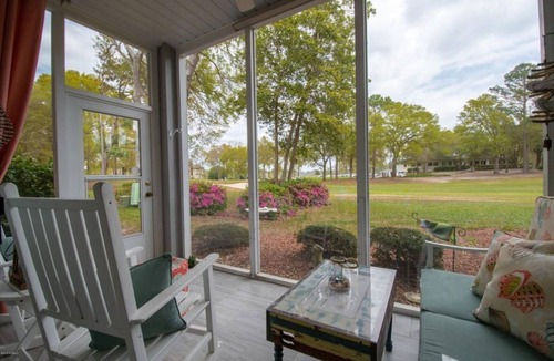 Sea Trail Condo | "Blue Heaven" luxury ML condo w/screened porch