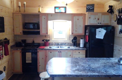 Franklin Cabin | Cedar Bear Cabin - Cozy Mountain View Couples Retreat