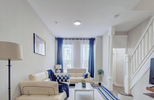 Downtown Baltimore House | Charm & modern updates 3-bedroom house with Landry inside