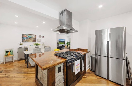 North Druid Hills House | Chef's Kitchen; 2 King Beds with 55" TV's & Bunk Bed, 70" TV in Living Room