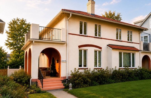 Northwest House | Chevy Chase 1920 charm 4 luxury bedrooms Spanish colonial close to everything,