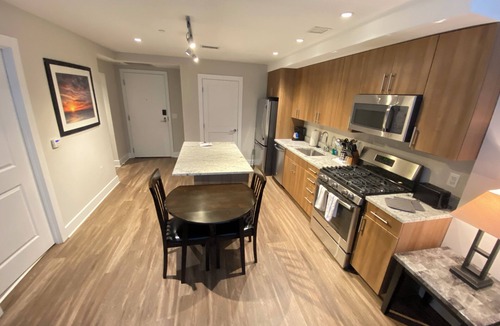 Aurora Highlands Apartment | Chic 1-bedroom apartment in fabulous Arlington with fitness room, WiFi