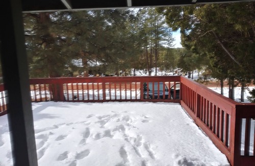 Overgaard Cabin | Cool 'A' frame cabin in the ponderosa pines.