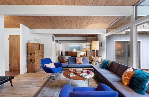 Pinehurst House | Curated Midcentury + Professional Interior Design = Not Your Average Rental!