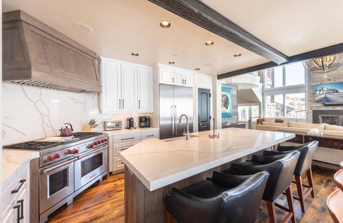 Empire Pass House | Deer Valley luxury mountainside escape, outdoor seating, private hot tub, walk to hiking trails