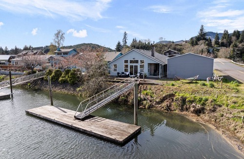 Nehalem House | Direct Riverfront Home w/Private Dock, Game Room, Deck, Amazing Views, Just 4 Miles to Beach
