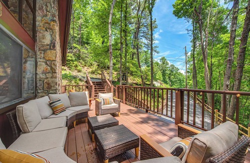 Chalet Village Cabin | Escape to St Moritz in the heart of Gatlinburg, where adventure meets comfort in