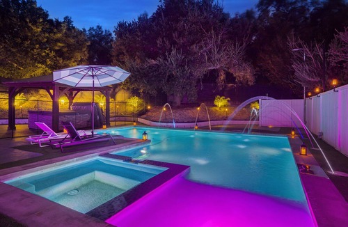 Chatsworth House | Gated Luxurious Modern Hills Oasis Estate POOL/SPA