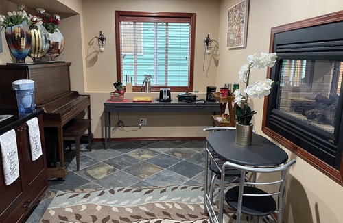 North Creek House | Home: Sleeps 4, Bedroom, Living, Bath, Office, Patio
