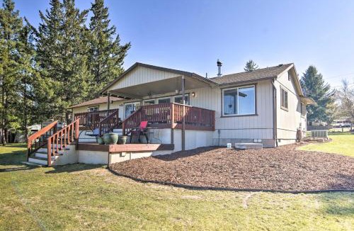 Wasco County House | House w/Private Deck on the Rock Creek Reservoir!