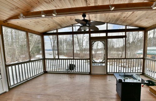 Broadalbin House | Lake Front Oasis/Private Beach/Epic Sunsets