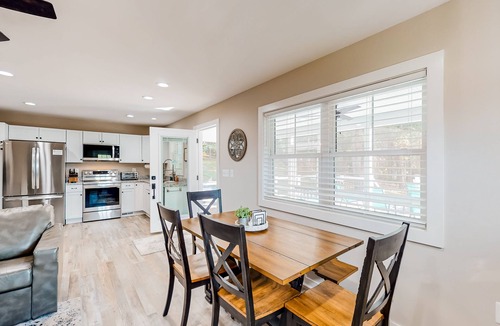 Mineral House | Lakefront, dog-friendly home with dock, paddleboards & firepit
