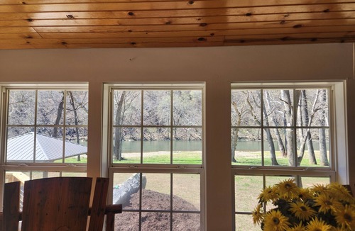 Luray Cabin | Large Riverfront Cabin! Hot Tub, Sun room/Game Room Close to LurayCaverns