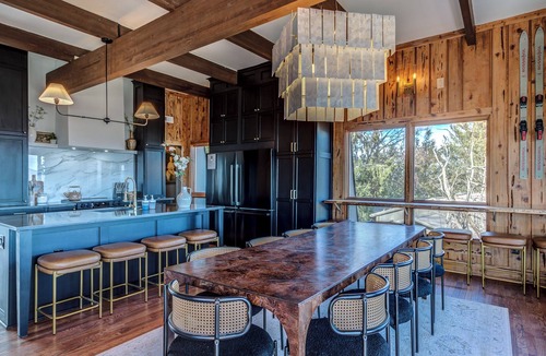Beech Mountain Ski Chalet | Luxury Beech Mountain Chalet Views Hot Tub Sauna Game Loft Sleeps 20