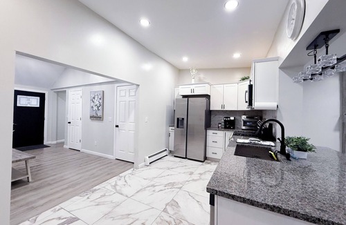 Montague House | Modern Marble Montague, NJ/Milford, PA Area Home
