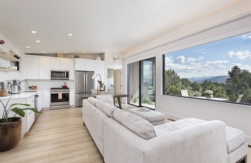 Missouri Heights House | Modern Sopris View Retreat with Hot Tub, Outdoor Fireplace & Deck Near Basalt