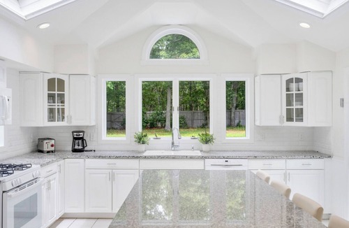 North Sea House | Modern Southampton Retreat with Private Pool & Lush Outdoor Oasis