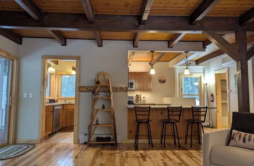 Chestertown House | Newly Renovated 3 BRD, 2 BA chalet on 50 acres. Easy access to Loon Lake/Gore