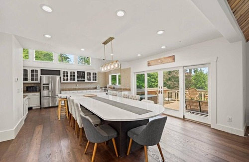 Lake George House | NEWLY RENOVATED! Lake George Mtn Retreat: Hot tub, BBQ, Firepit, 2-tiered Deck!