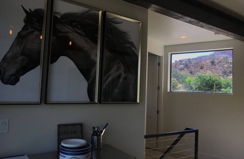 Zion National Park South Entrance House | OBSERVATION POINT- 2 Miles from main entrance to ZNP New Barrel Sauna by river
