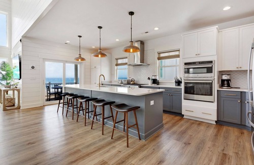 Hatteras House | Oceanfront 10BR, Elevator, Pool, Hot Tub, Game Room, Theater, Fenced Yard, Views!