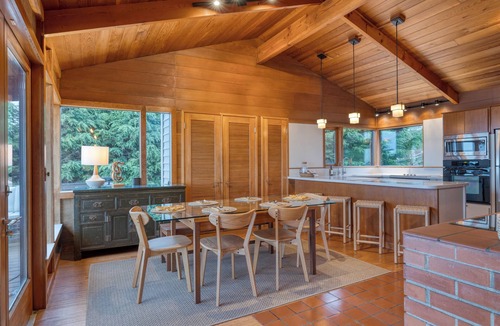 Oak Harbor House | Oceanfront Home w/Views, Offices & Firepits + Beach Access | Salish Sea Escape