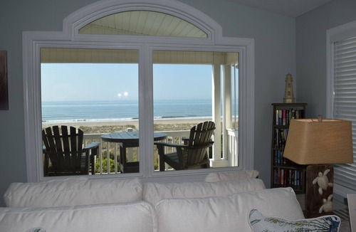 Holden Beach House | Oceanfront w/pool by pier, Great for Families. Open now for 2025!